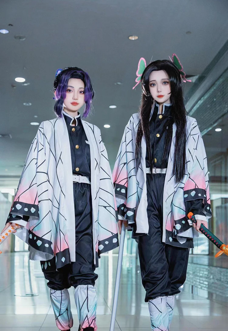 Demon Slayer Haori - 2026 Yeni Anime Slayer Cosplay Kostümü