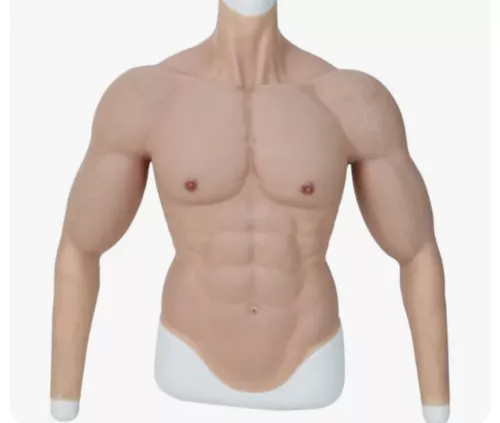 Anime Cosplay Realistic - Kol ve Gerçekçi Karın Kasları ile