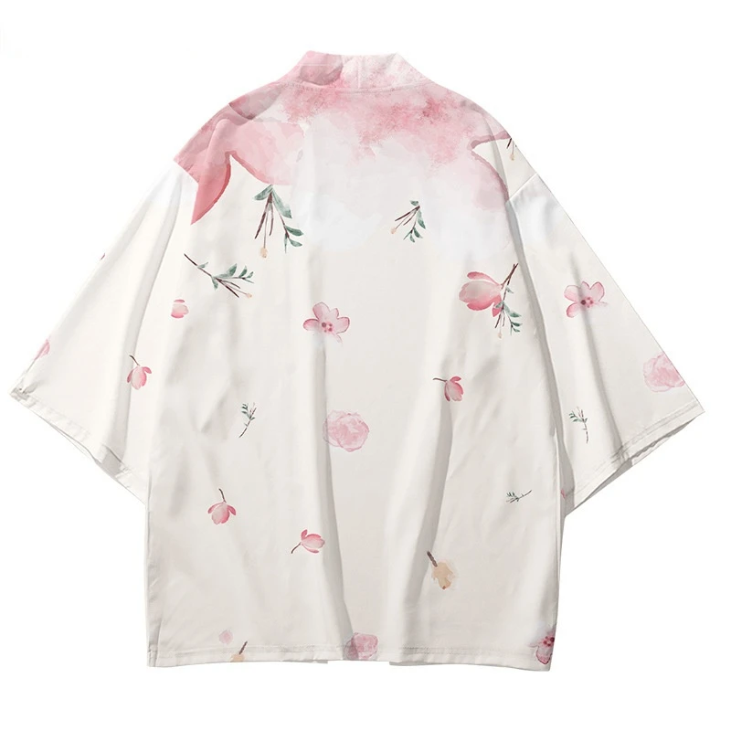 Demon Slayer Haori - Japon Streetwear hırka kadın erkek Harajuku