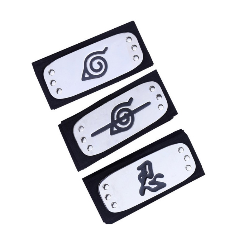 Naruto Headband Metal - Anime Naruto Kafa Bandı Cosplay Prop