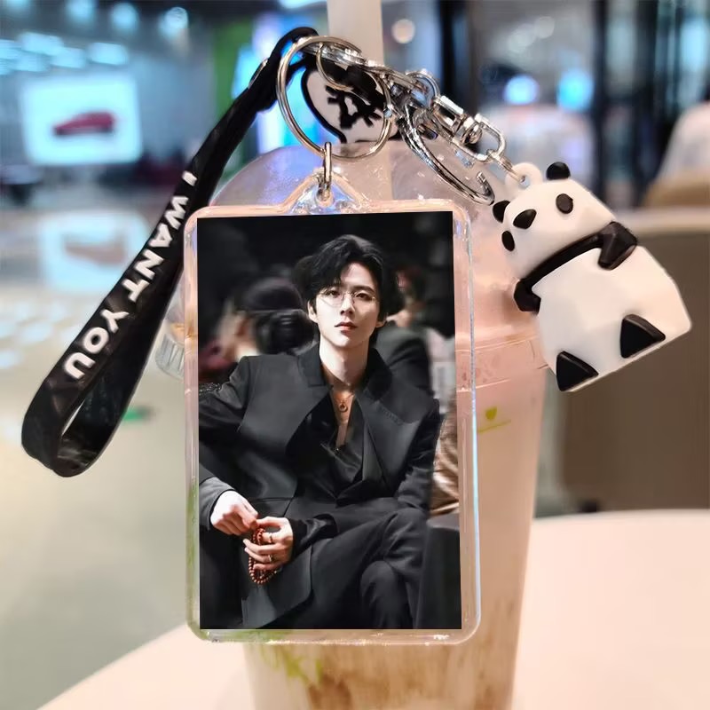 Anime Cosplay Diy - Liu Yuning Cosplay Anahtarlık Fotoğraf Çift