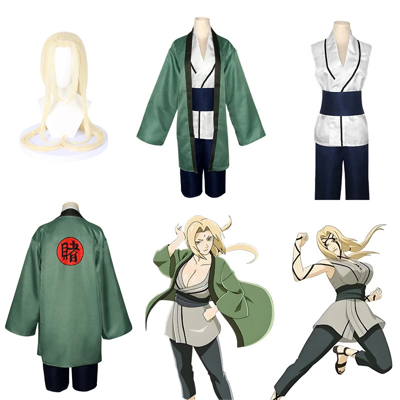 Anime Cosplay Youtube - Tsunade Cosplay Kostüm Anime Karikatür Kız