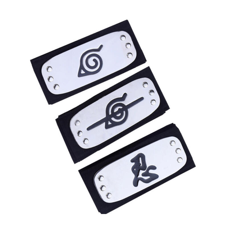 Naruto Headband Metal - Anime Naruto Ninja Kafa Bandı Uzumaki