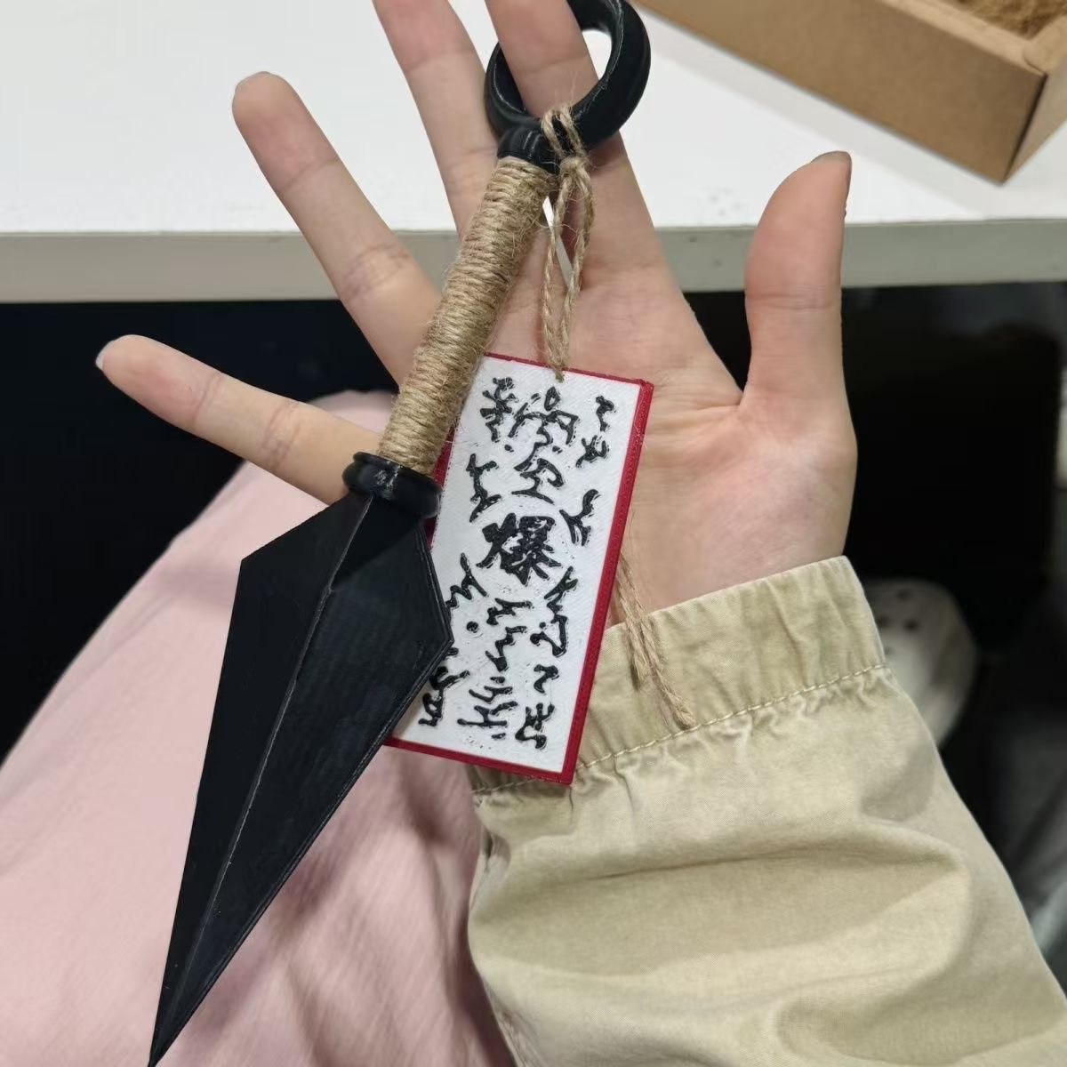Naruto Headband Metal - 28cm Sıcak Anime Şuriken Model Jel