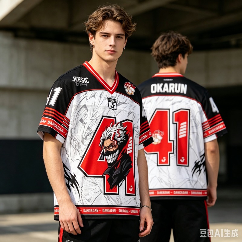 Cosplay Korean Anime - 2026 Forması # 41 Dandadan Okarun
