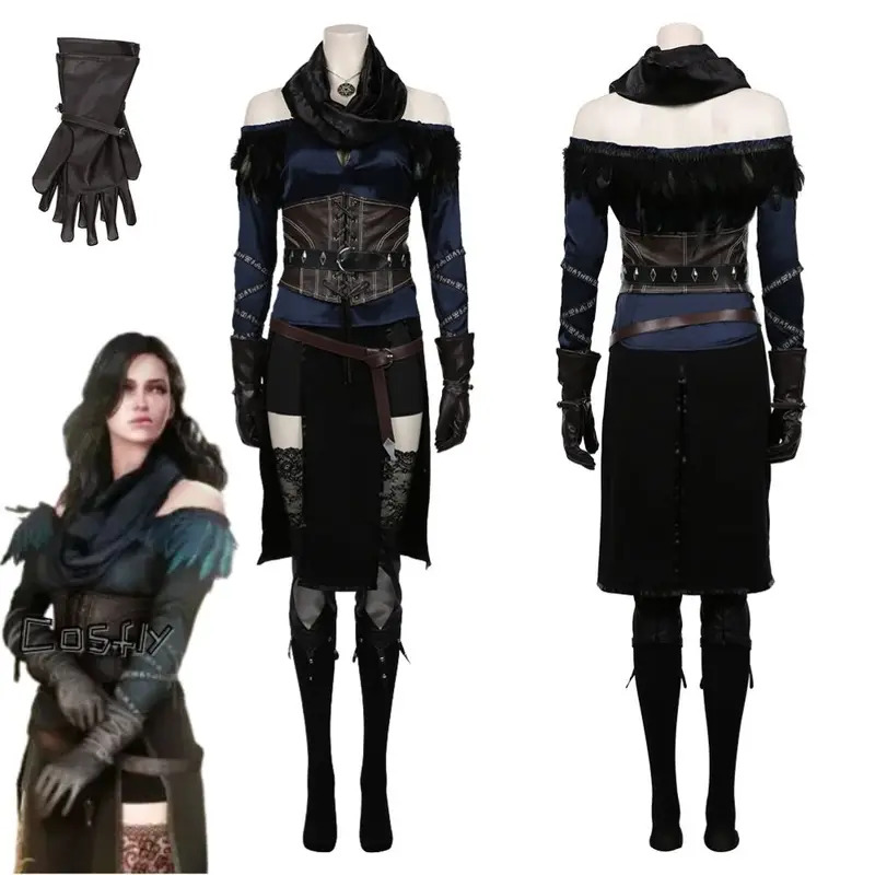 Anime Cosplay Youtube - Yennefer Cosplay Fantasia Kostüm Kılık Kadın
