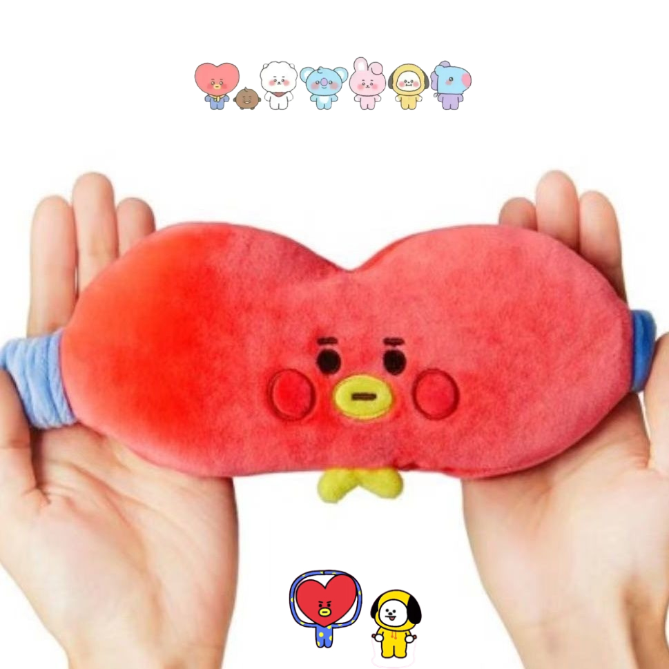 Anime Cosplay Eyes - BT21 çizgi film sevimli peluş oyuncak