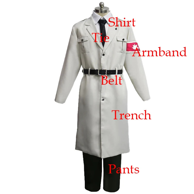 Attack Titan Cloak - Attack on Titan Marley Askeri Subay