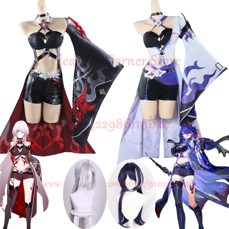 Anime Cosplay Youtube - Stokta Acheron Cosplay Kostüm Honkai Yıldız