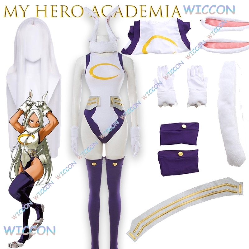 Anime Cosplay Bunny - wona@MyHero Acade Mia Miruko Cosplay Kostüm