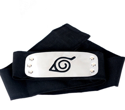 Naruto Headband Metal - Akatsuki Kakashi Konoha Kafa Bandı Cosplay