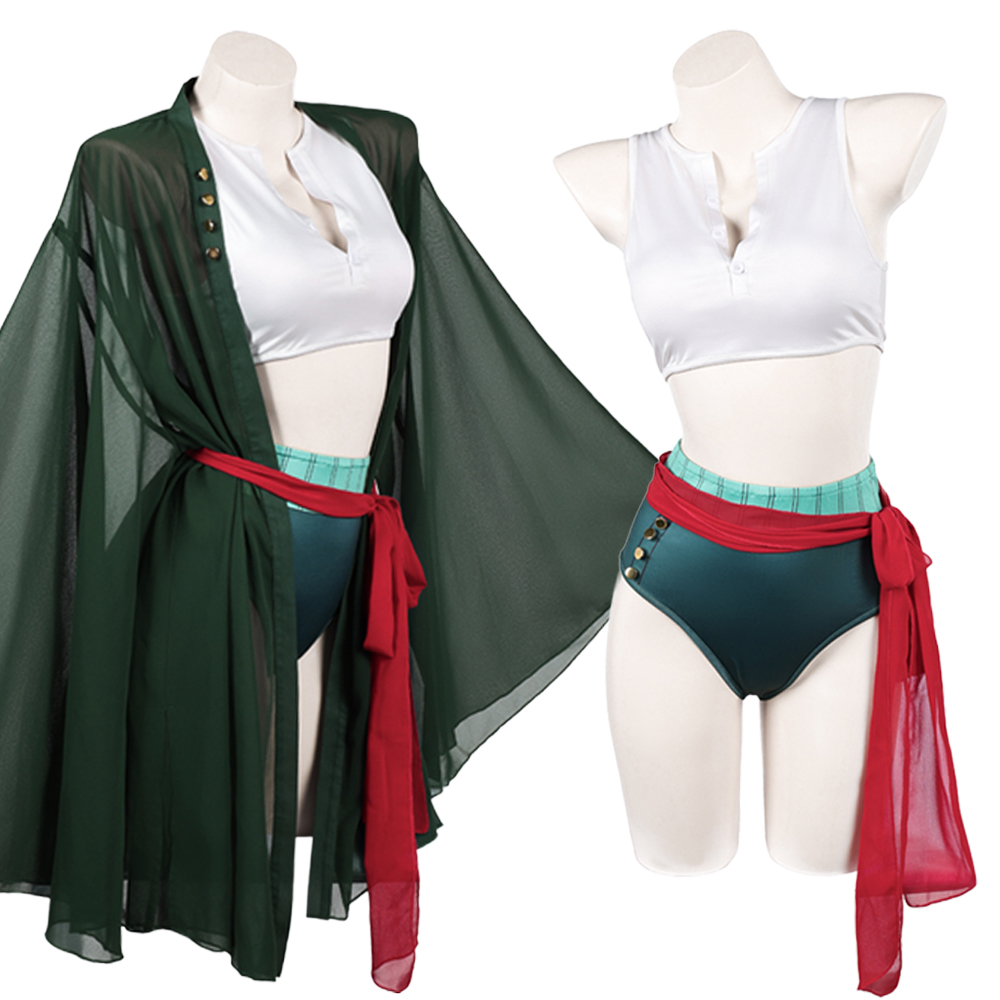 Fantasia Korsan Bayan Roronoa  - Anime Zoro Cosplay Female incelemesi ve fiyatı