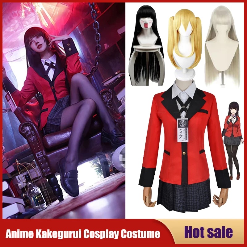 x;3,v'6\g/Anime Kakegurui Jaba - Anime Cosplay Yumeko incelemesi ve fiyatı