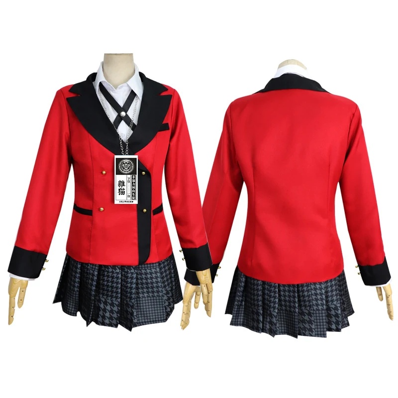 x;3,v'6\g/Anime Kakegurui Jaba - Anime Cosplay Yumeko incelemesi ve fiyatı
