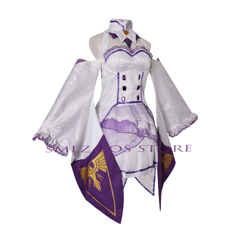 Emilia Cosplay Anime Re Zero K - Anime Cosplay Costumes Female incelemesi ve fiyatı