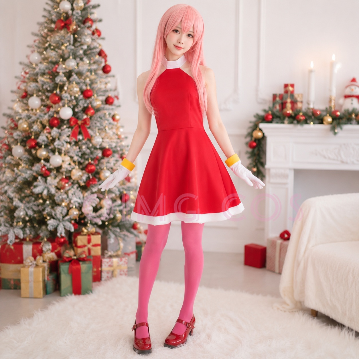 Amy Rose Cosplay Kostüm Yetişk - Anime Cosplay Costumes Female incelemesi ve fiyatı