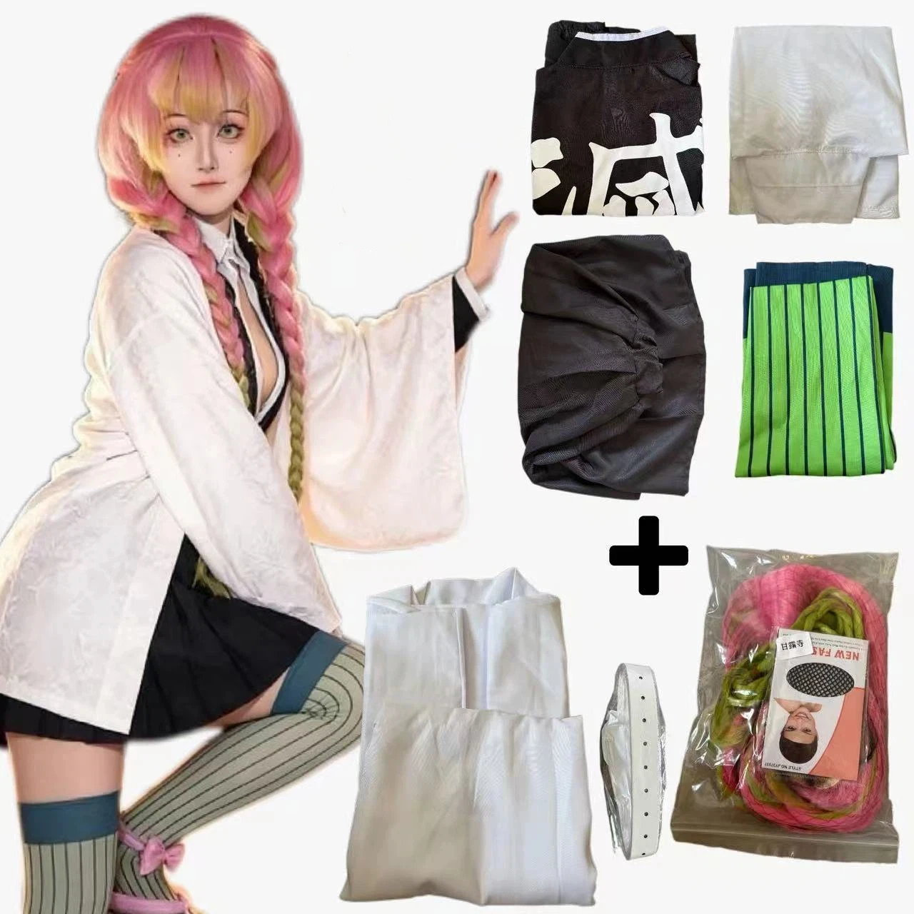 Anime Kanroji Mitsuri Cosplay  - Demon Slayer Haori incelemesi ve fiyatı