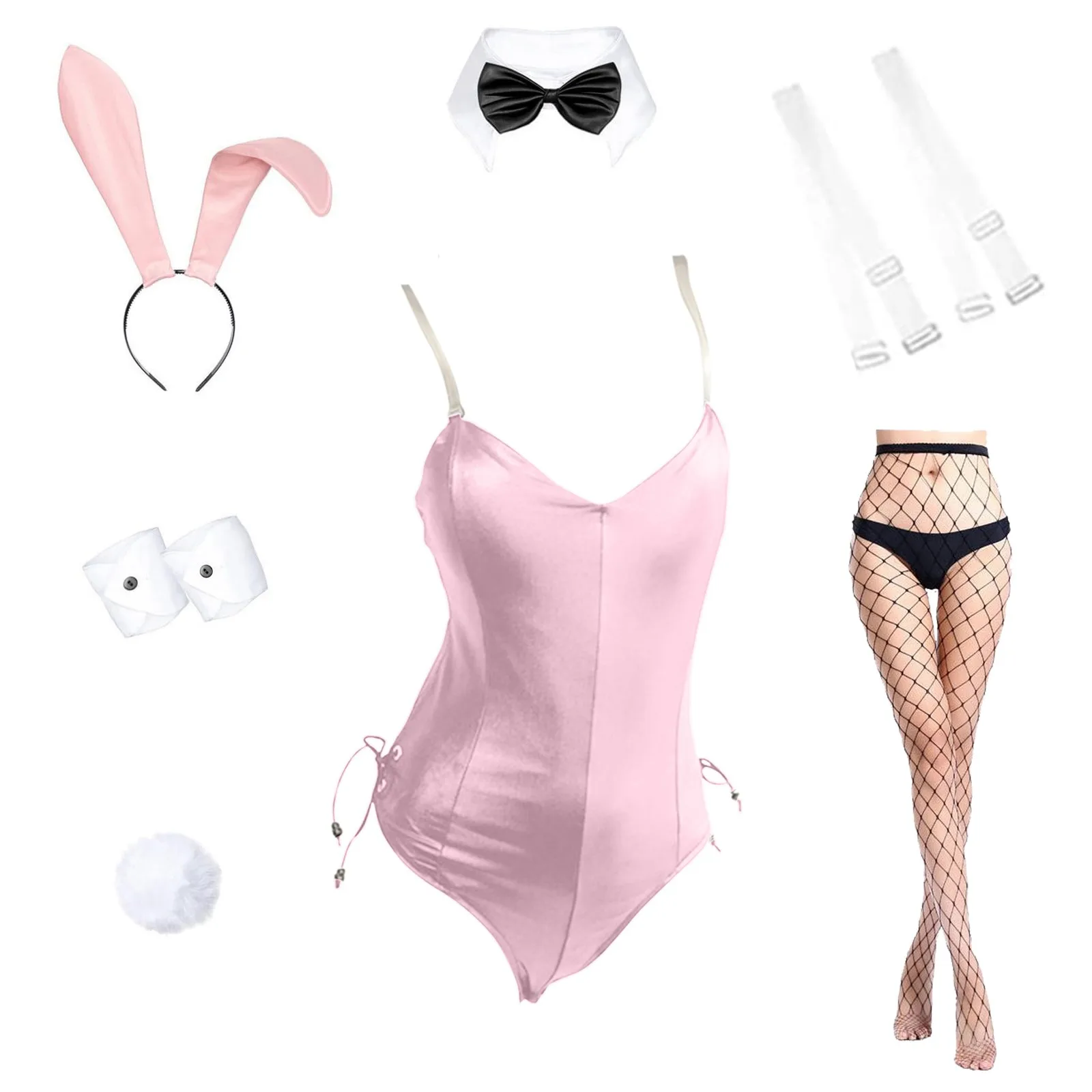 2025 kadın tavşan kız takım el - Anime Cosplay Bunny incelemesi ve fiyatı