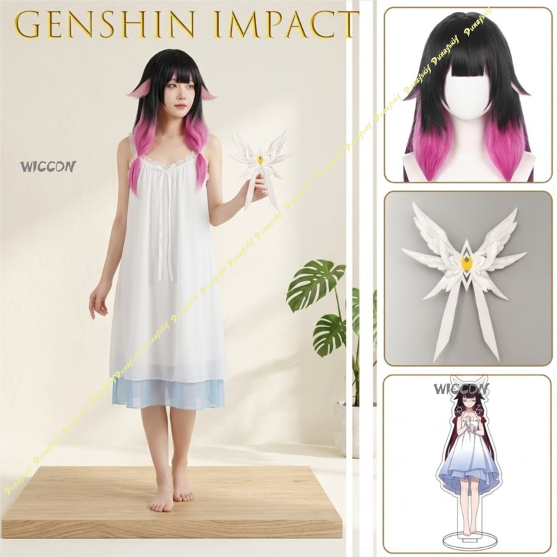 Genshin Impact Columbina Damse - Anime Cosplay Eyes incelemesi ve fiyatı