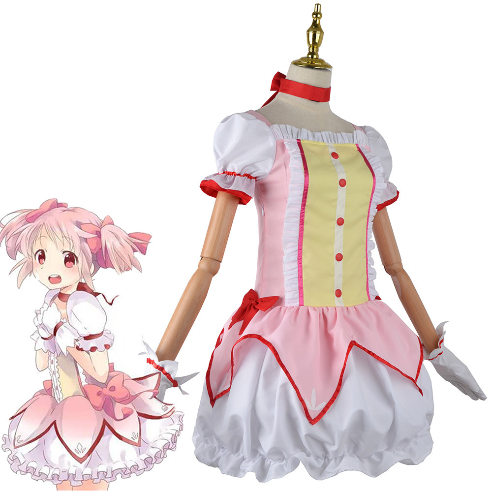 Puella Magi Madoka Magica Cosp - Anime Cosplay Diy incelemesi ve fiyatı