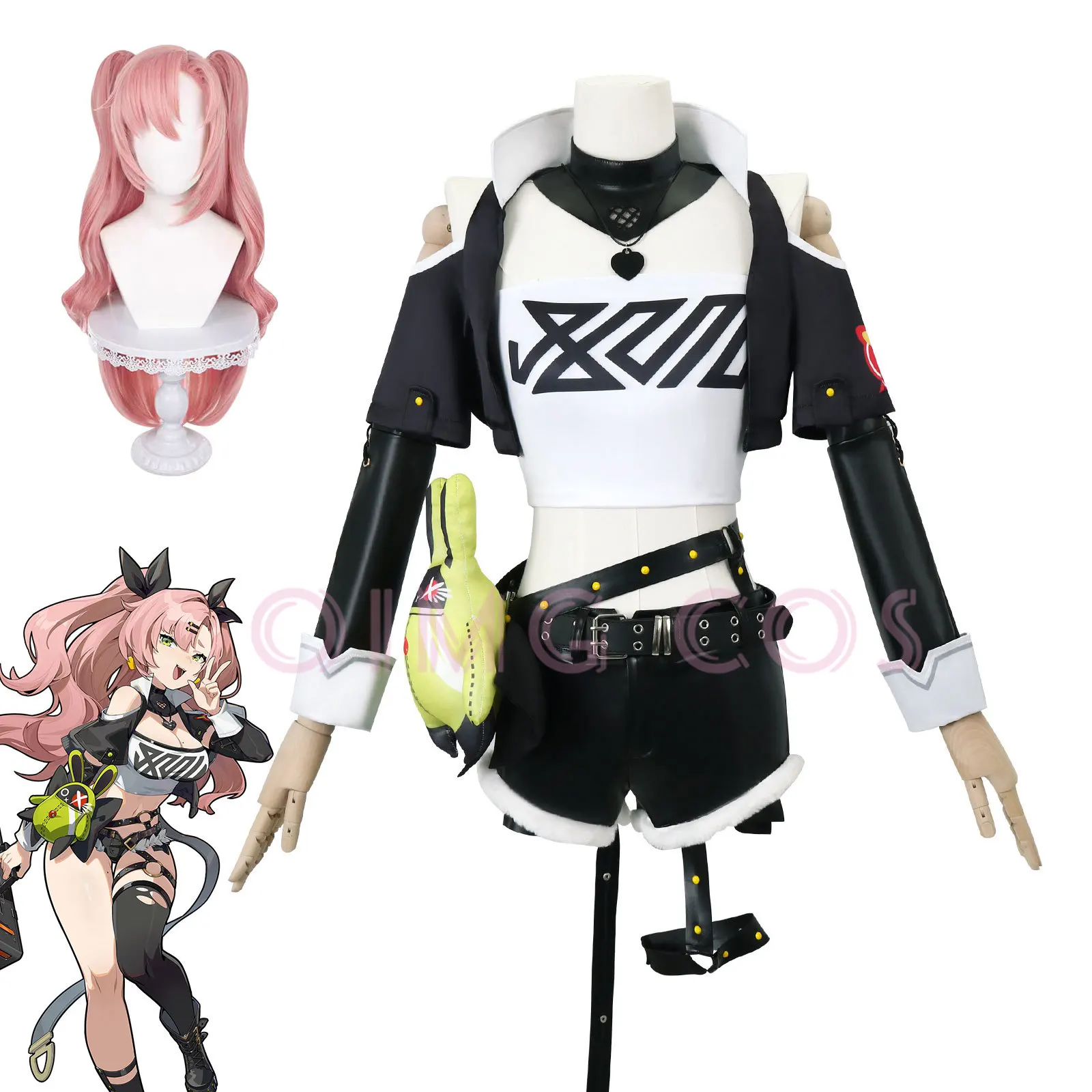 Nicole Demara Zenless Zone Zer - Anime Cosplay Costumes Female incelemesi ve fiyatı