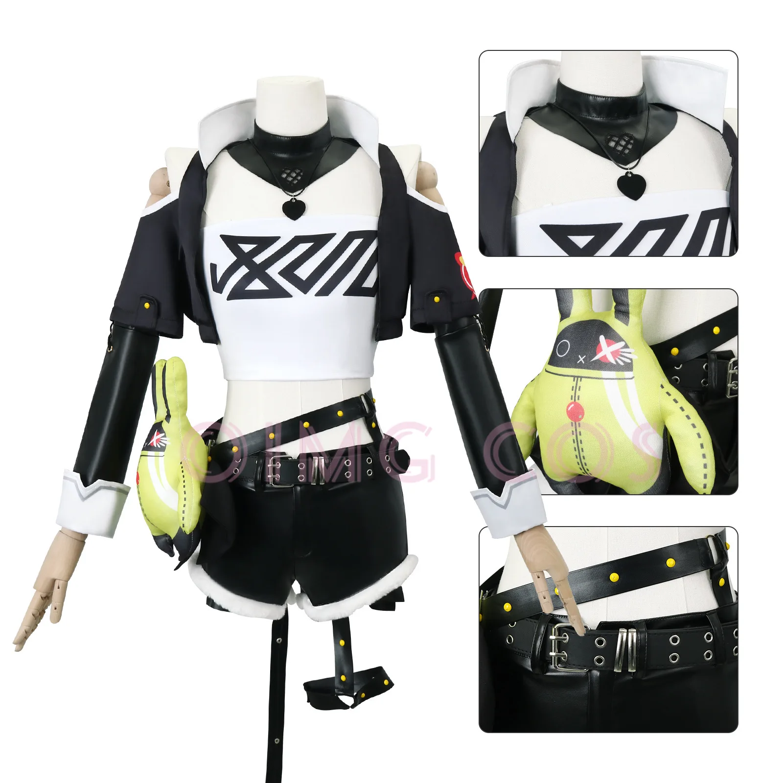 Nicole Demara Zenless Zone Zer - Anime Cosplay Costumes Female incelemesi ve fiyatı