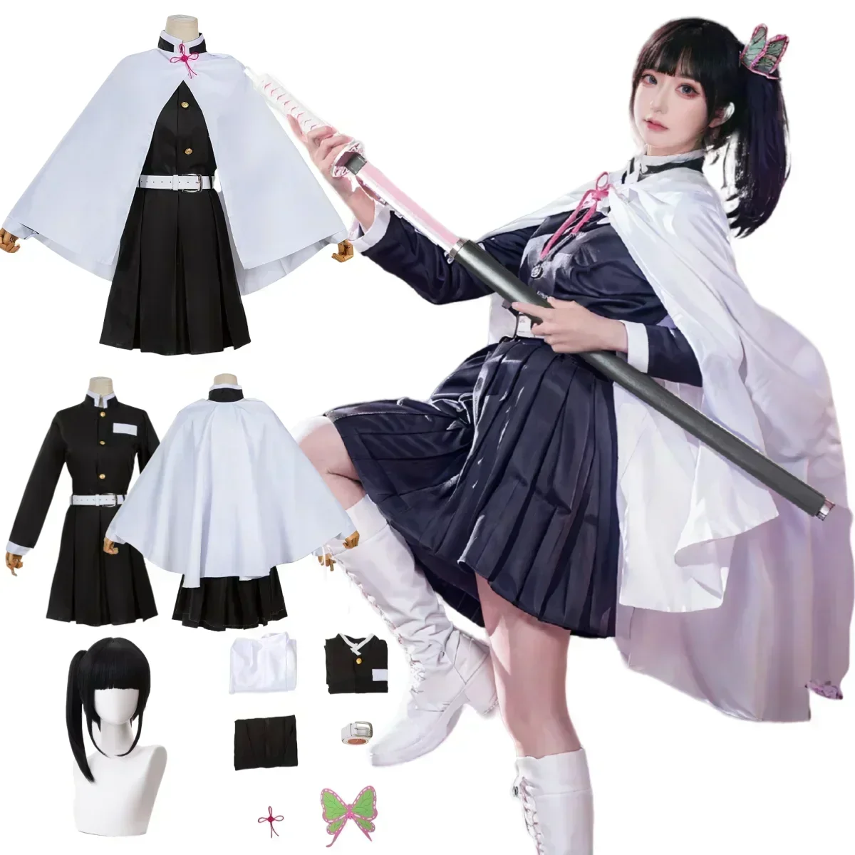 Cadılar Bayramı Tsuyuri Kanao  - Demon Slayer Haori incelemesi ve fiyatı