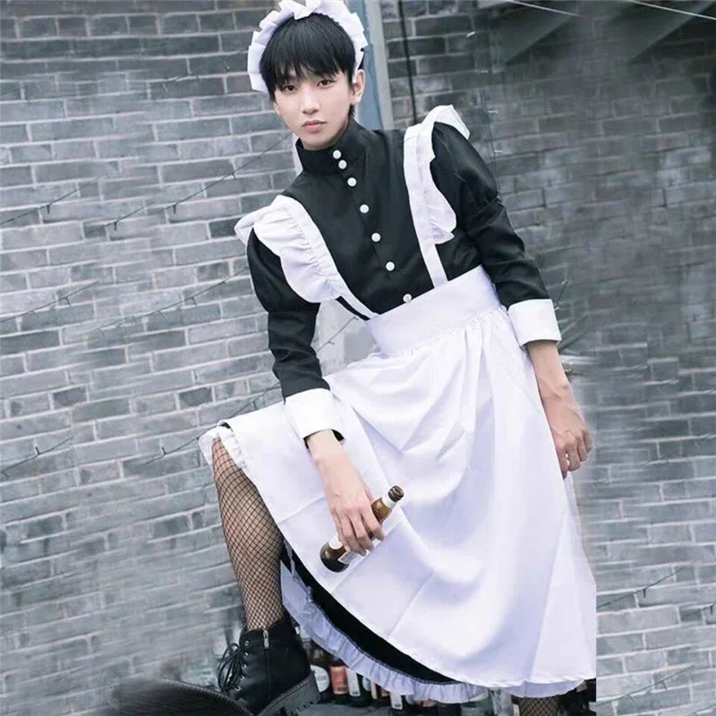 Kadın Hizmetçi Kıyafeti, Uzun  - Anime Cosplay Cafe incelemesi ve fiyatı
