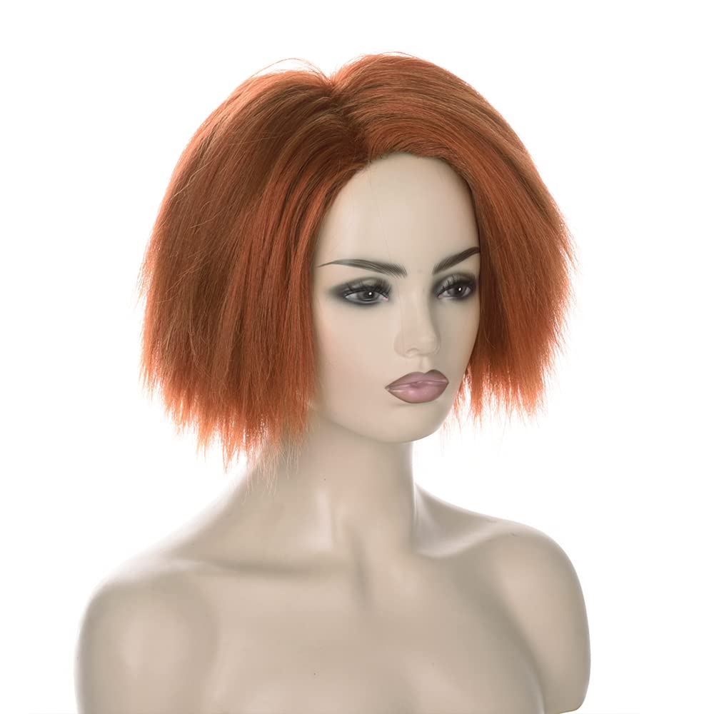 Kısa Turuncu Kahverengi Yaki P - Anime Cosplay Orange Hair incelemesi ve fiyatı