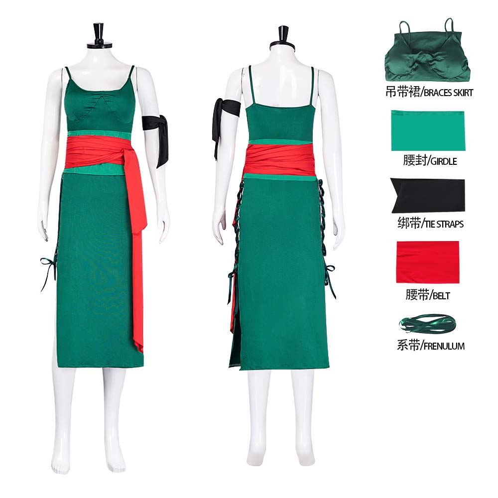 Yetişkin Kadın Anime Roronoa Z - Anime Zoro Cosplay Female incelemesi ve fiyatı