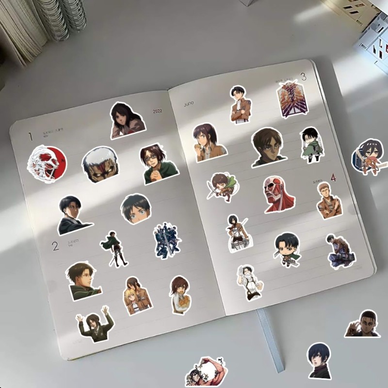 60 adet Titan Anime çıkartmala - Anime Cosplay Diy incelemesi ve fiyatı