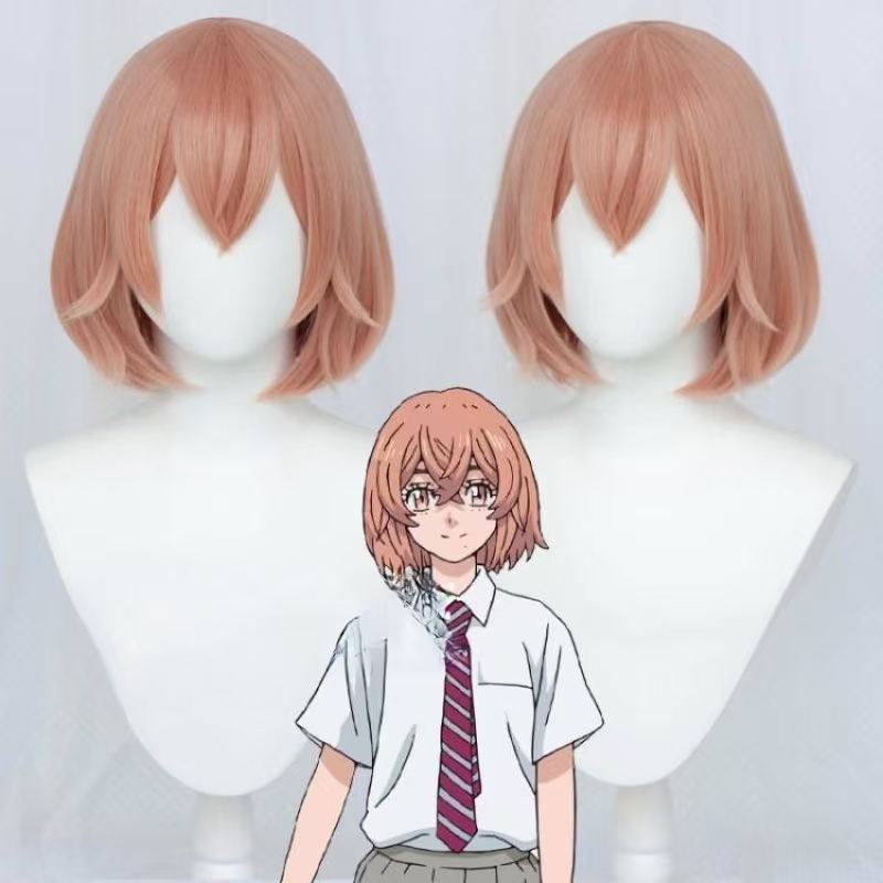 Tokyo Revengers Tachibana Hina - Anime Cosplay Orange Hair incelemesi ve fiyatı
