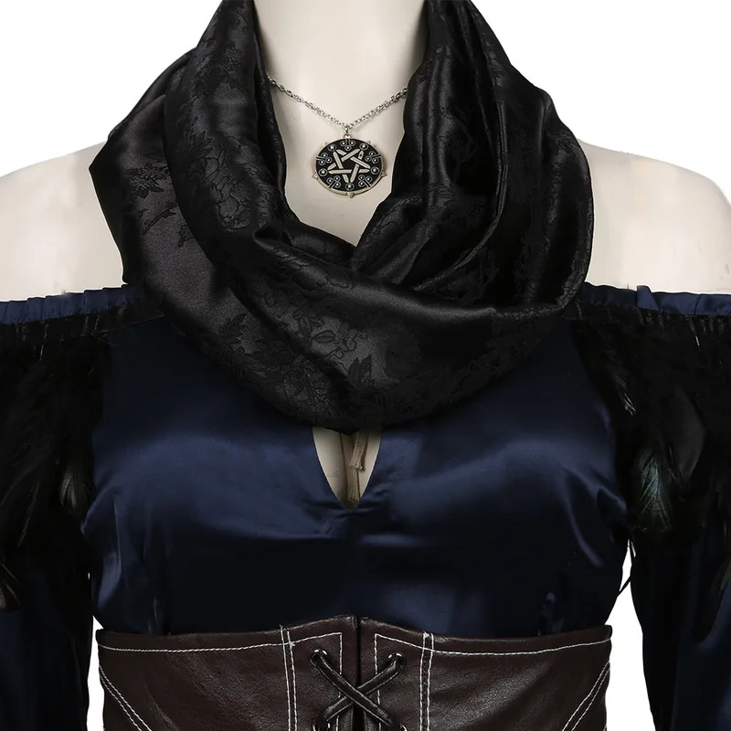 Yennefer Cosplay Fantasia Kost - Anime Cosplay Youtube incelemesi ve fiyatı