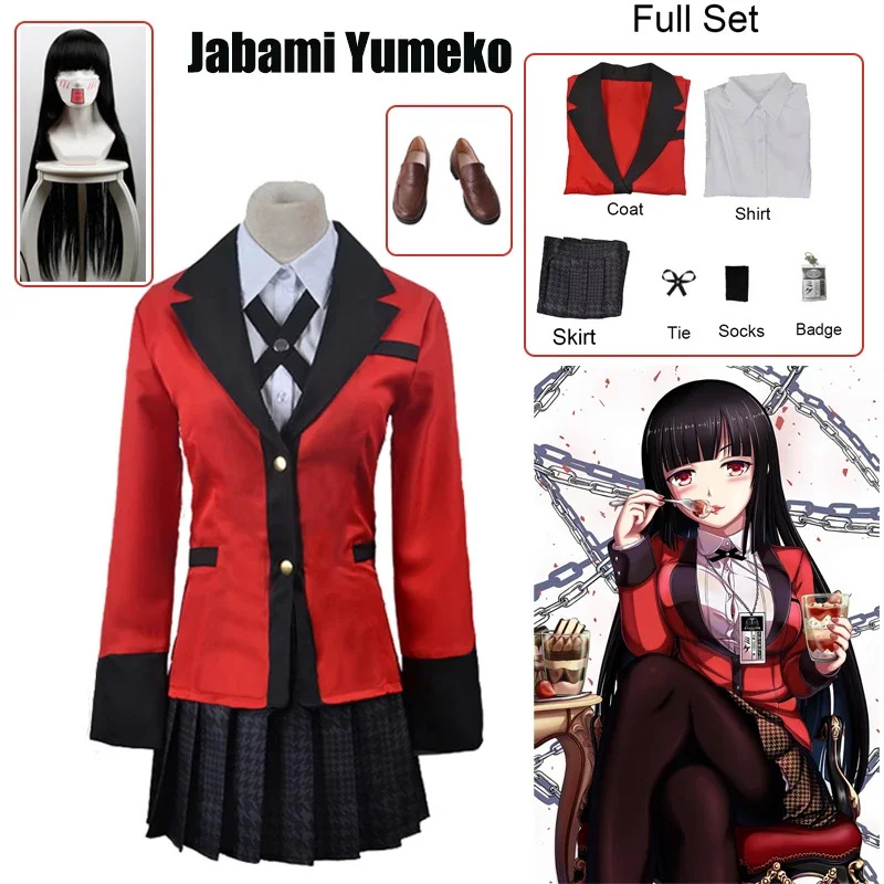Jabami Yumeko Cosplay Ayakkabı - Anime Cosplay Yumeko incelemesi ve fiyatı
