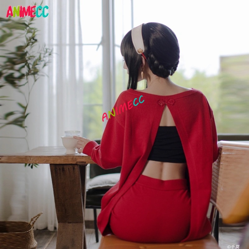 ANIMECC stokta Yor Forger Cosp - Anime Cosplay Youtube incelemesi ve fiyatı