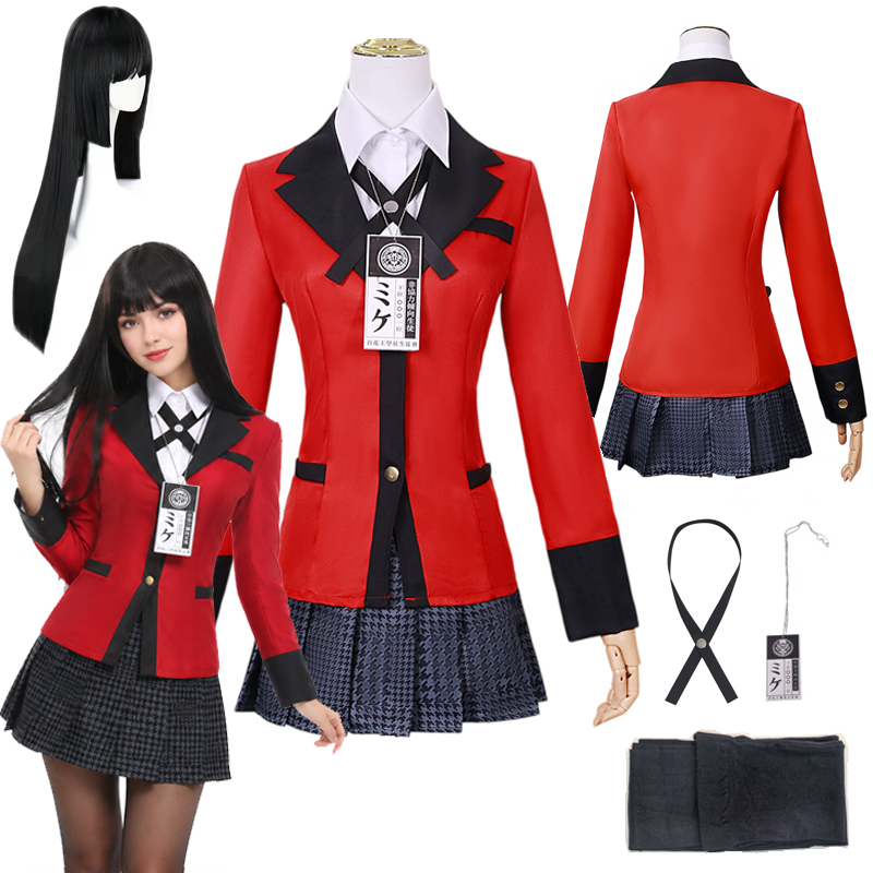 Yumeko Jabami Cosplay Kostümü  - Anime Cosplay Yumeko incelemesi ve fiyatı