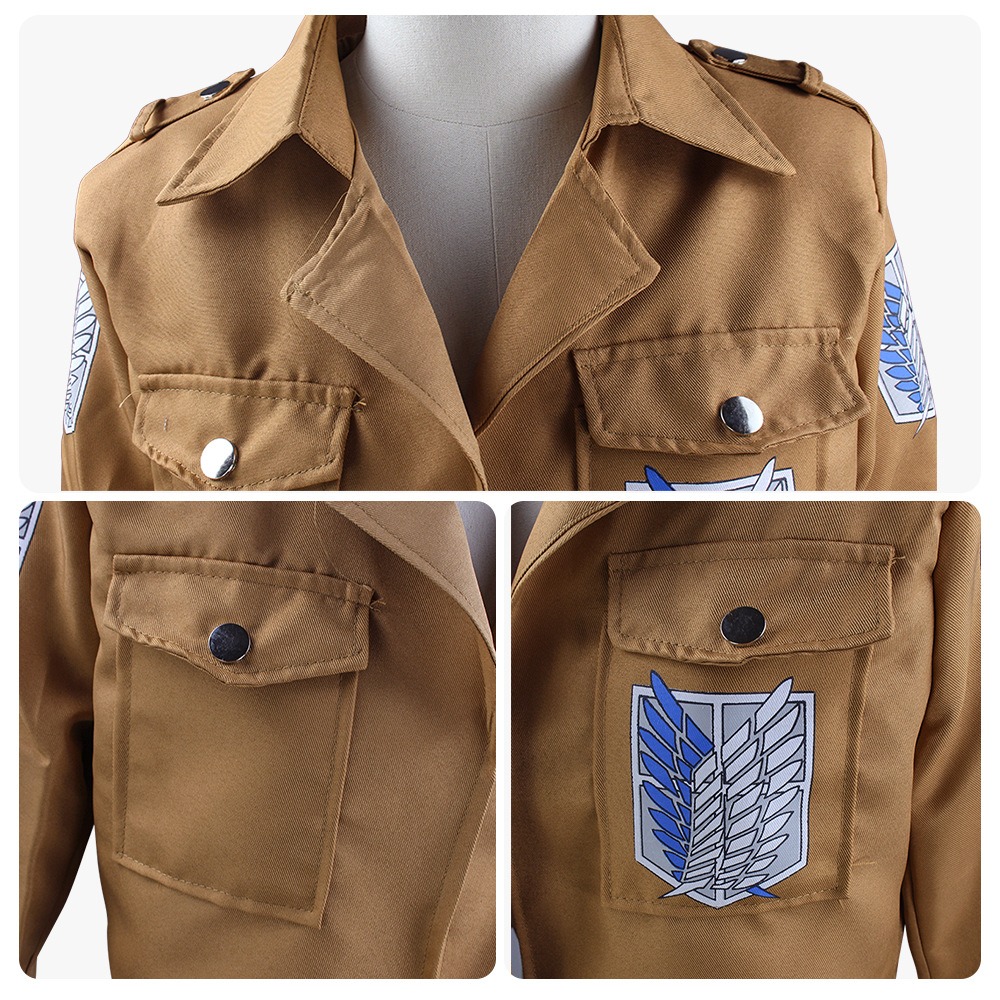 Cosplay Anime Levi Ackerman Mi - Attack Titan Cloak incelemesi ve fiyatı