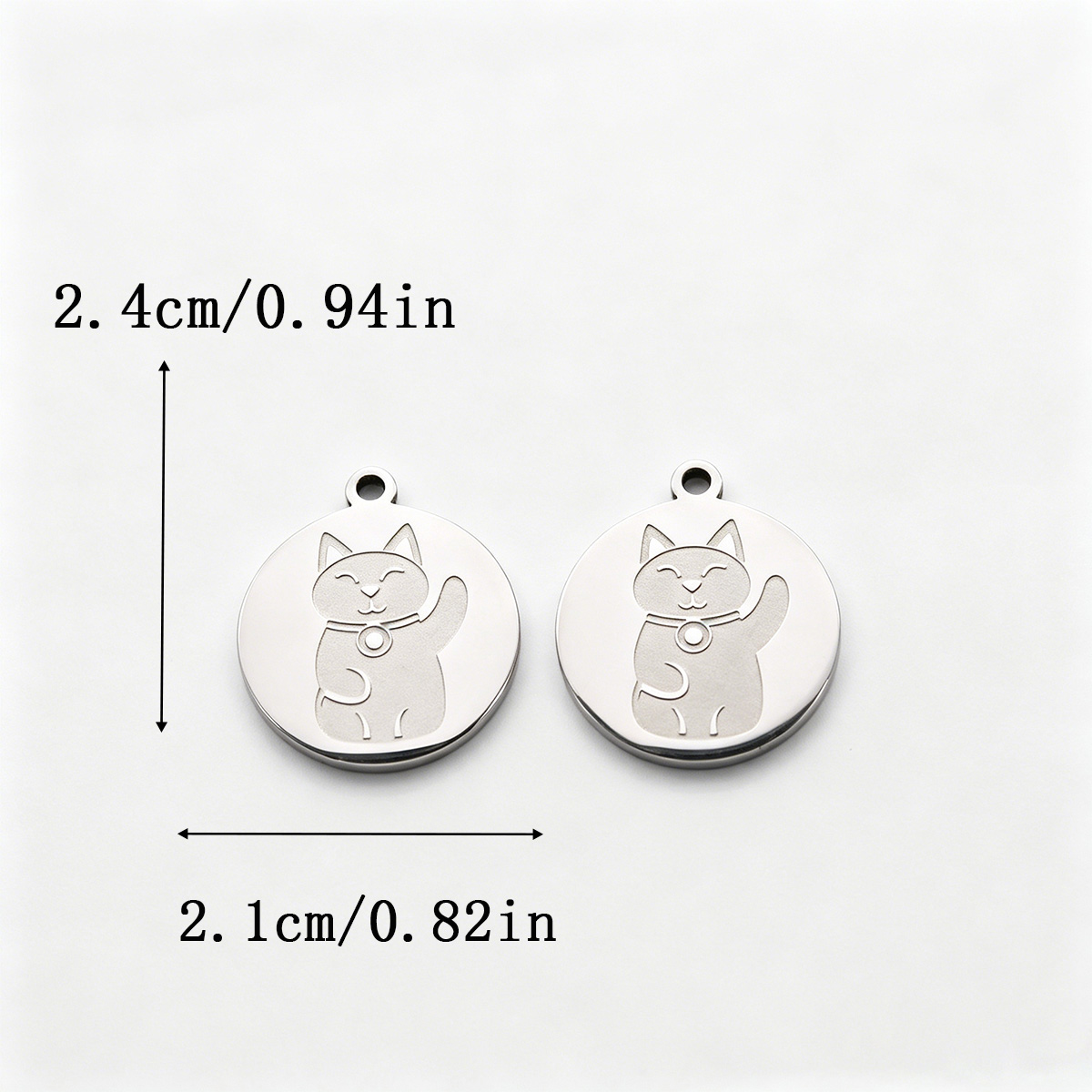 2 adet Maneki Neko Charms Pasl - Naruto Headband Metal incelemesi ve fiyatı